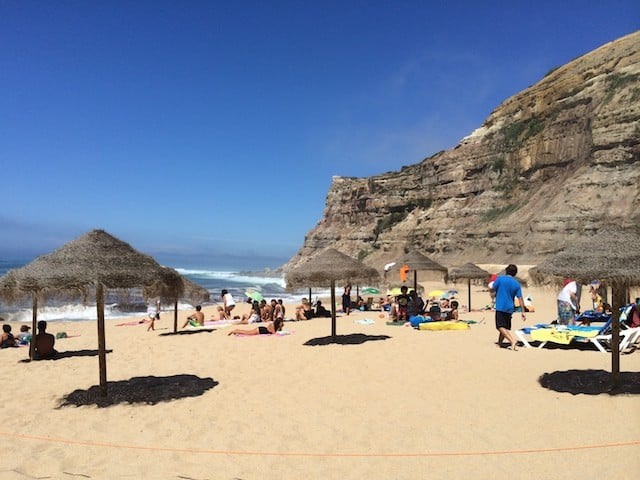 Praia da Calada na Ericeira