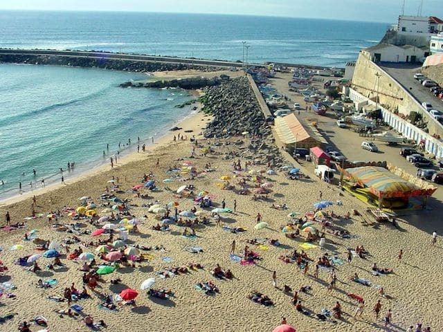 Praia dos Pescadores na Ericeira