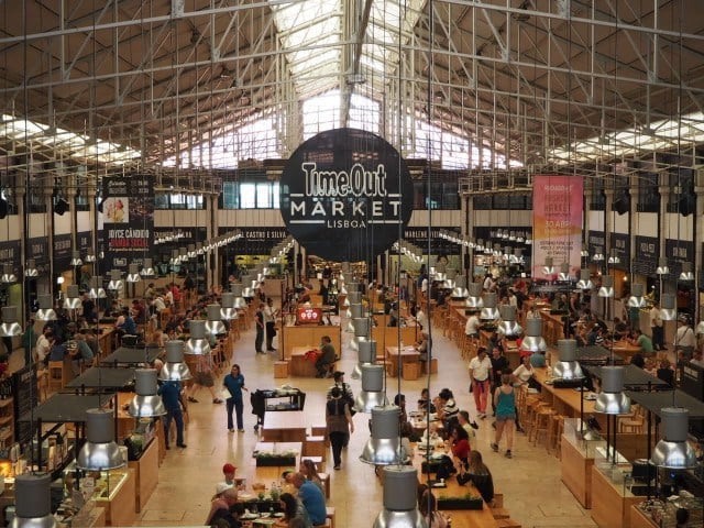 Mercado da Ribeira em Lisboa