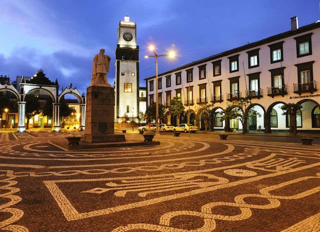 Ponta Delgada nos Açores