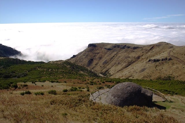 Poço da Neve no Pico do Areeiro 