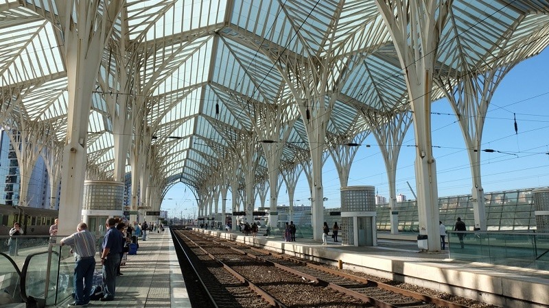 Estação do Oriente em Lisboa