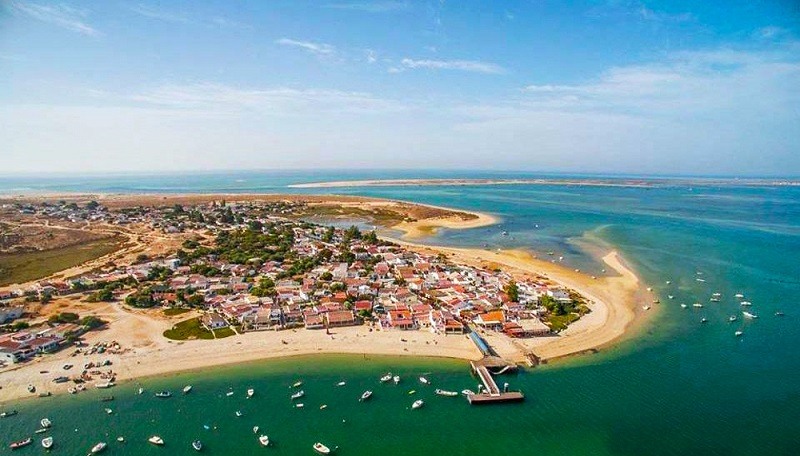 Cidade de Olhão no Algarve