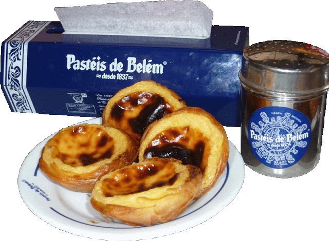 Pastéis de Belém em Lisboa