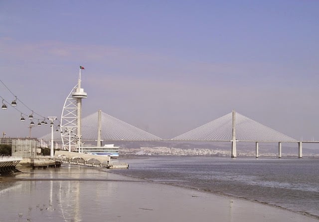 Ponte Vasco da Gama em Lisboa