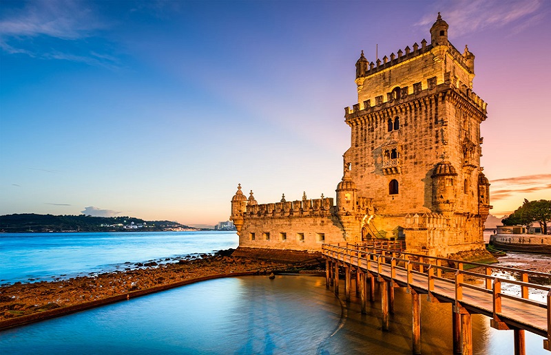 Anoitecer na Torre de Belém