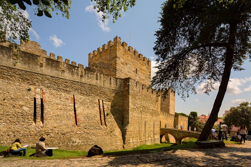 Castelo de São Jorge em Lisboa