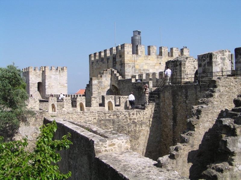 Castelo de São Jorge em Lisboa