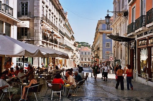 Cafés no Chiado