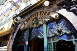 Café A Brasileira no Chiado