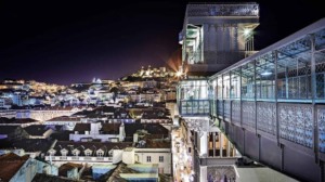 Elevador de Santa Justa - vista à noite