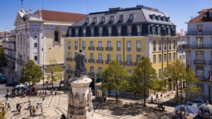 Bairro Chiado em Lisboa