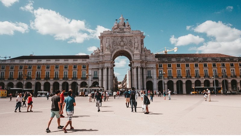 Praça do Comércio em Lisboa