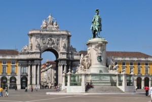 Praça do Comércio em Lisboa