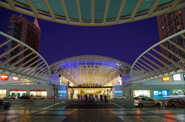 Shopping Vasco da Gama à noite