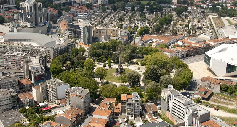 Região da Boavista no Porto