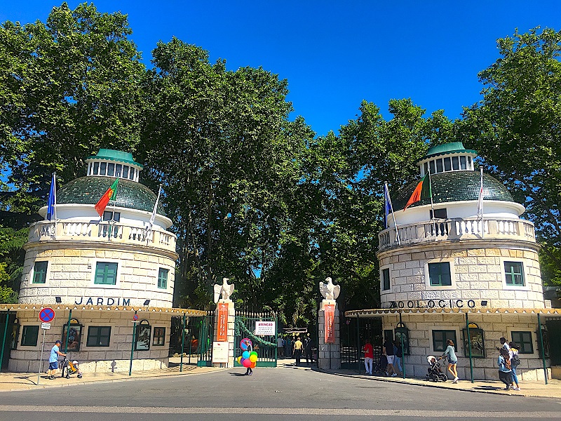 Fachada do Jardim Zoológico de Lisboa - Dicas