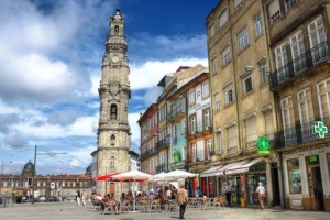 Torre dos Clérigos no Porto