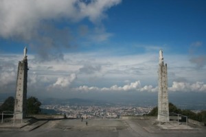 Vista do Santuário do Sameiro em Braga