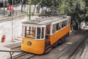 Elevador da Glória em Lisboa