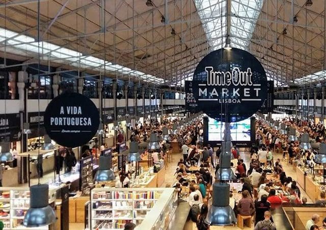 Mercado da Ribeira em Lisboa