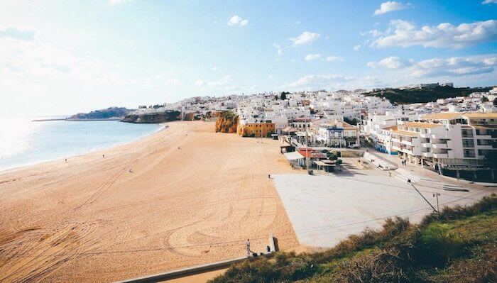 Praia em Albufeira