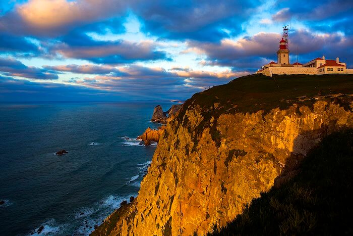 Cabo da Roca - linha de Cascais