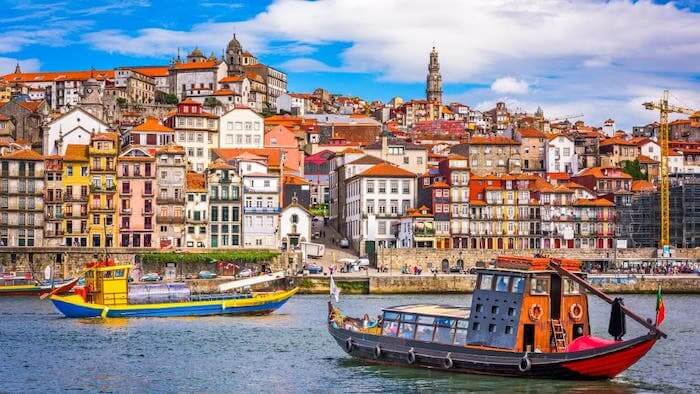 Porto em Portugal