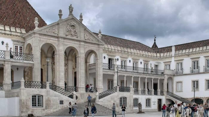 Coimbra no inverno - Universidade