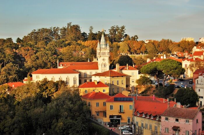 Vista de Sintra