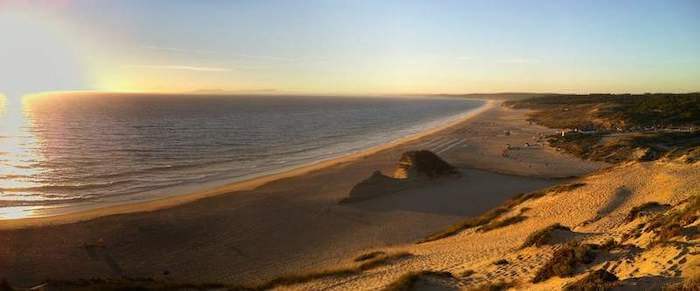 Praia do Meco em Setúbal