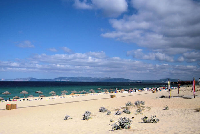 Praia da Comporta em Setúbal