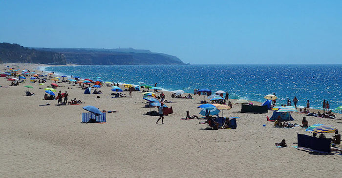 Praia do Meco em Setúbal