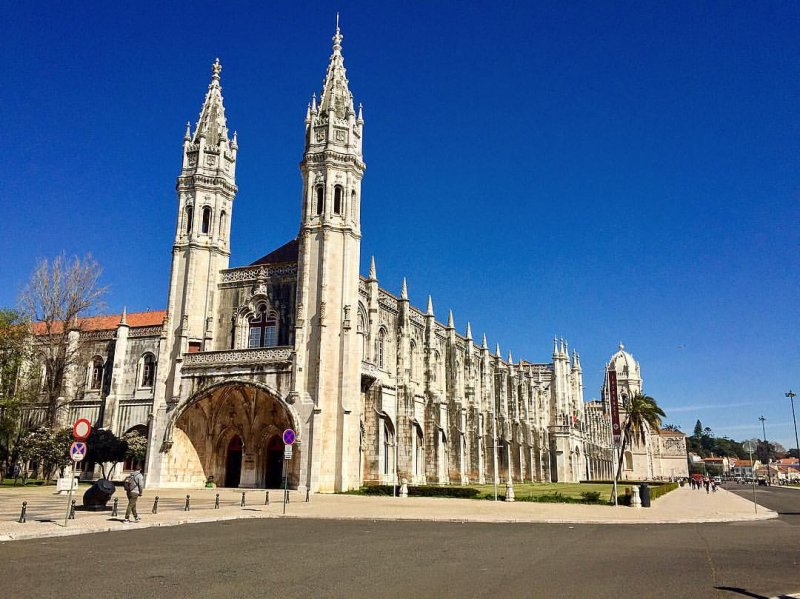 Mosteiro em que está localizado o Museu da Marinha em Lisboa