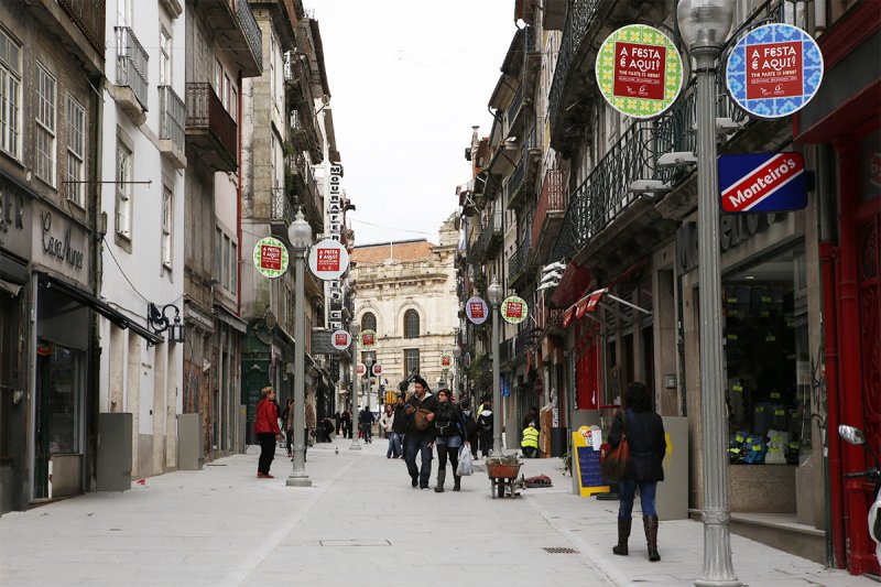 Rua das Flores no Porto