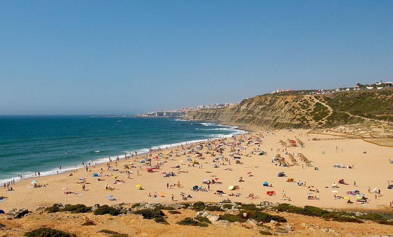 Praia da Foz do Lizando em Sintra