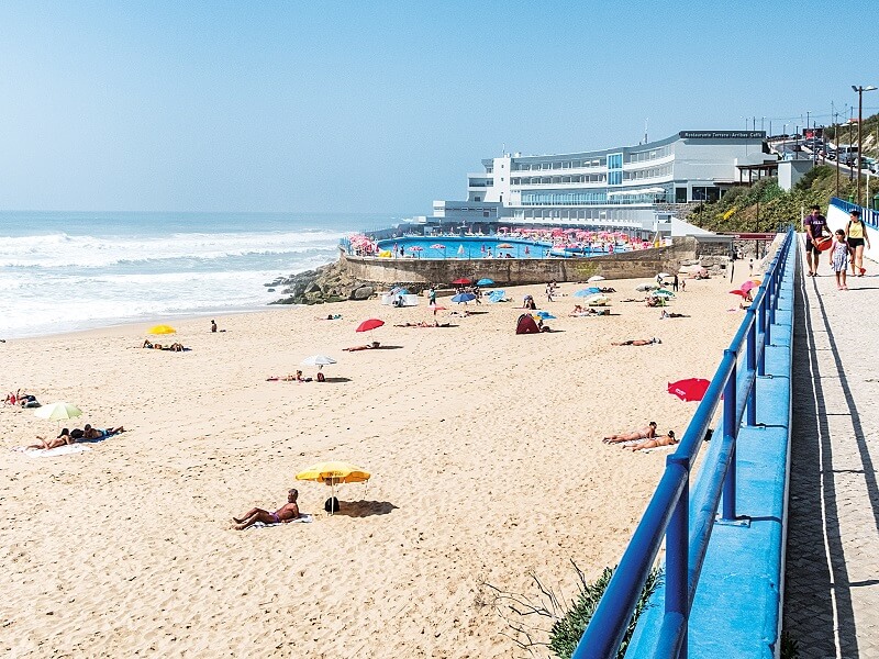 Praia Grande em Sintra