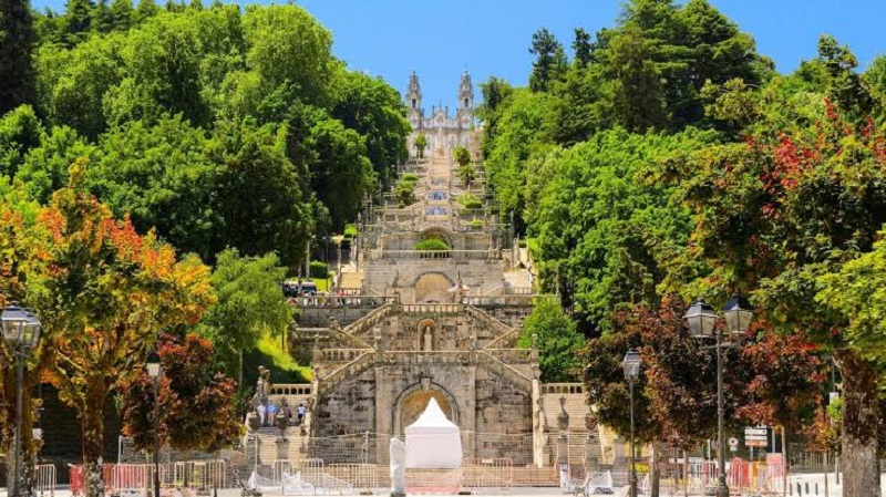 Escadaria da Igreja Nossa Senhora dos Remédios em Lamego