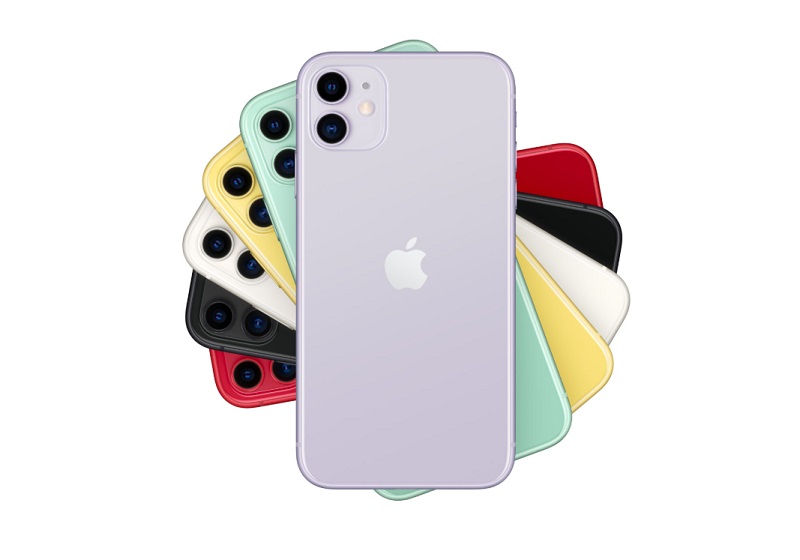 Todas as coras disponíveis do iPhone 11