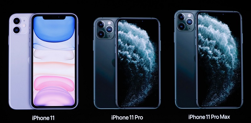 iPhone 11, iPhone 11 Pro e iPhone 11 Pro Max