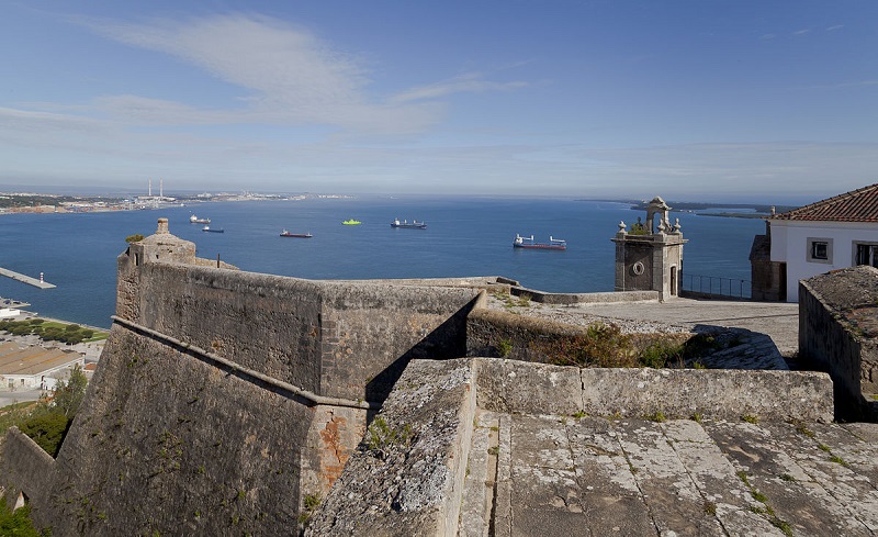 Castelo de San Felipe em Setúbal