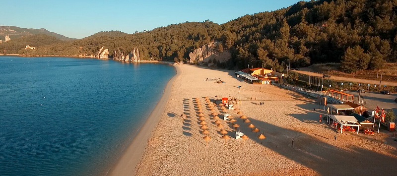 Praia de Albarquel em Setúbal