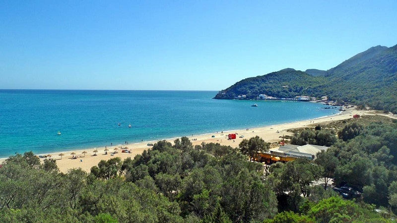 Praia Portinho da Arrábida em Setúbal