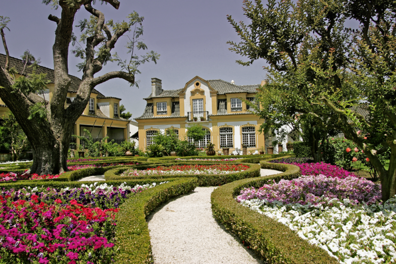 Jardim da Casa-Museu José Maria da Fonseca em Setúbal