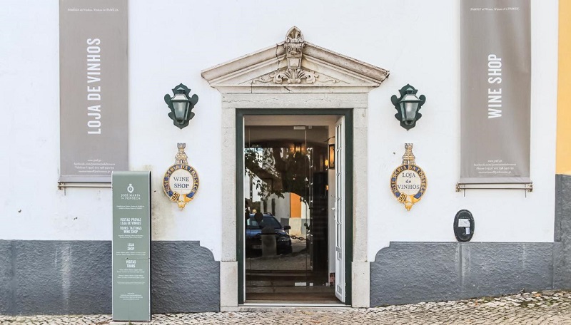 Loja de vinhos da Casa-Museu José Maria da Fonseca em Setúbal