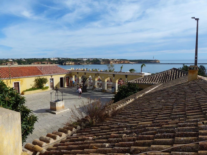 Vista do Forte Santa Catarina em Portimão