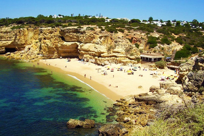 Praia da Coelha em Albufeira