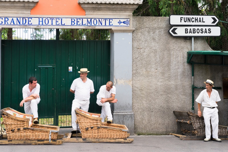 Carros de cesto do Monte: transporte típico da Ilha da Madeira