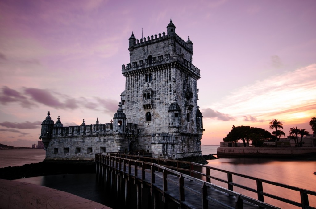 Torre de Belém em Portugal