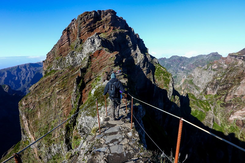 Trilha na Ilha da Madeira